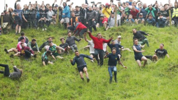 Cheese Rolling Festival in England