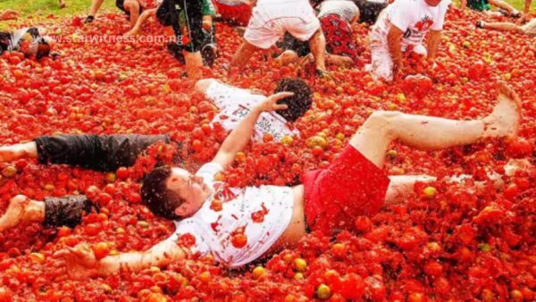 La Tomatina Festival in Spain