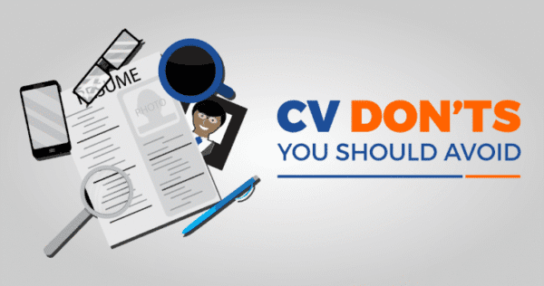 CV mistakes